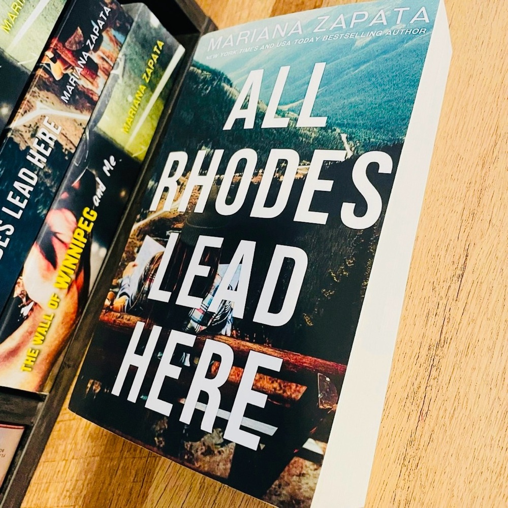 OOP Cover/Edition ALL RHODES LEAD HERE by Mariana Zapata